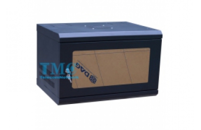 Tủ mạng - Tủ rack TMC 19 inch 6U D400 TM640WBM-B màu đen cửa mica