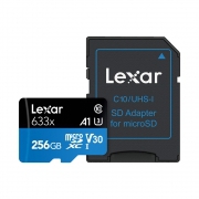 Thẻ Nhớ MicroSDXC Lexar U3 V30 A1 256GB 633x