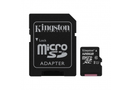 Thẻ Nhớ MicroSDXC Kingston Canvas Select 128GB 80MB/s Class10 U1 SDCS/128GB