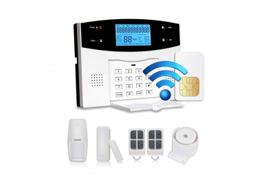 Bộ báo động chống trộm qua Wifi Sim SmartZ GP05W