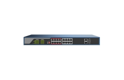 Switch PoE HDPARAGON HDS-SW1016POE/M