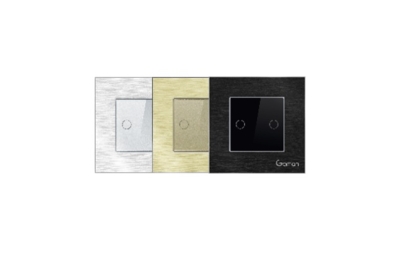 Công tắc đèn WIFI 2 nút GOMAN GM-W2G86-222S/B/G