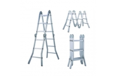 Thang nhôm gấp 4 đoạn Sumika SK603