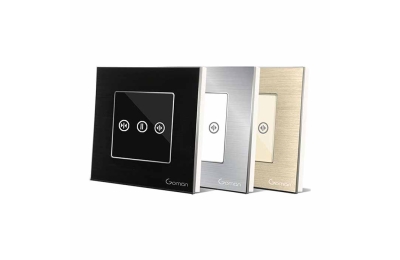 Công tắc điều khiển màn cửa WIFI 3 nút GOMAN GM-WCS245S/B/G