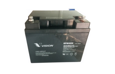 Ắc quy kín khí VISION 12V-45Ah 6FM45-X