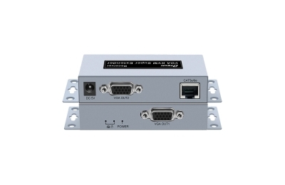 Bộ kéo dài VGA qua cáp mạng 100m DTECH DT-7044