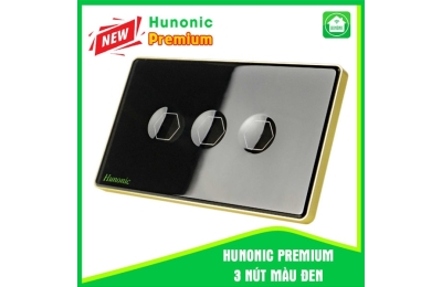 Công tắc Hunonic Premium 3 Nút