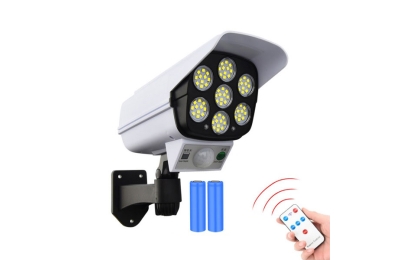 Đèn led cảm biến chuyển động năng lượng mặt trời camera LEDCAM-NLMT