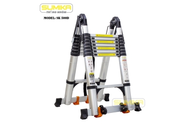 Thang rút nhôm chữ A Sumika SK500D chính hãng