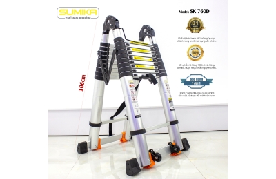 Thang nhôm rút đôi Sumika SK760D