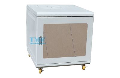 Tủ mạng - Tủ rack TMC 19 inch 10U D500 TM105WM-B màu trắng cửa mica