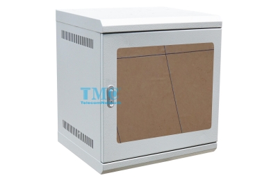 Tủ mạng - Tủ rack TMC 19 inch 12U D500 TM125WWM-B màu trắng cửa mica