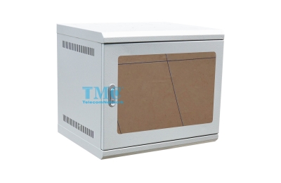 Tủ mạng - Tủ rack TMC 19 inch 9U D450 TM945WWM-B màu trắng cửa mica