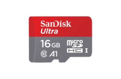 Thẻ nhớ MicroSDHC SanDisk Ultra A1 16GB