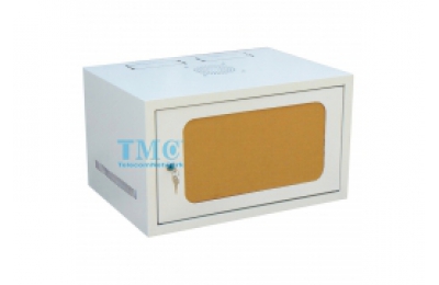 Tủ mạng - Tủ rack TMC 19 inch 6U D600 TM660WWM-B màu trắng cửa mica